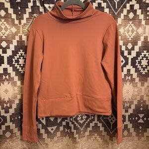 Women’s Marika Pink Mock Neck Athletic Shirt size M / Medium